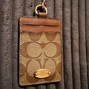 Coach ID and credit card holder